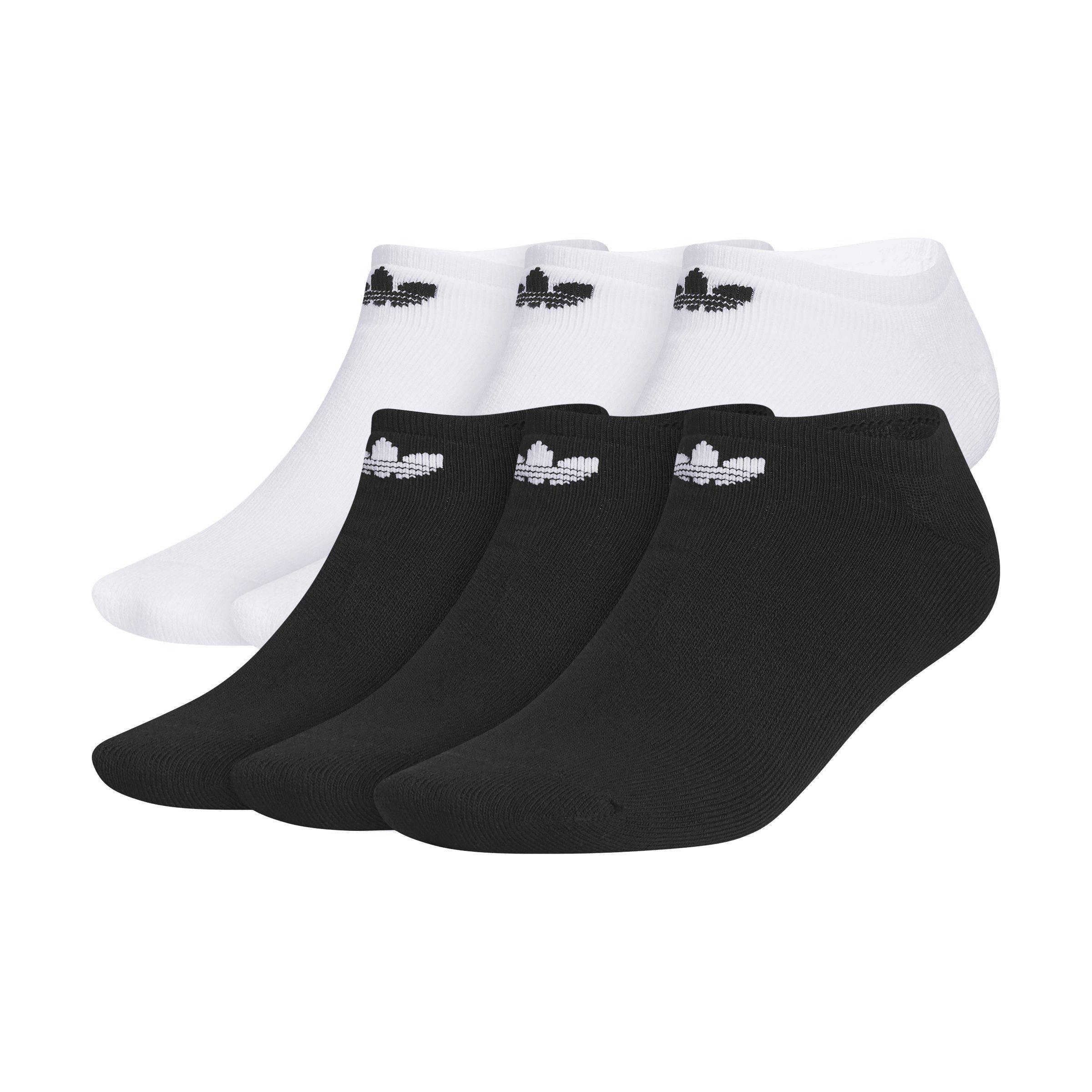 adidas Originals Trefoil 2.0 No-Show Large Socks (6 Pack)